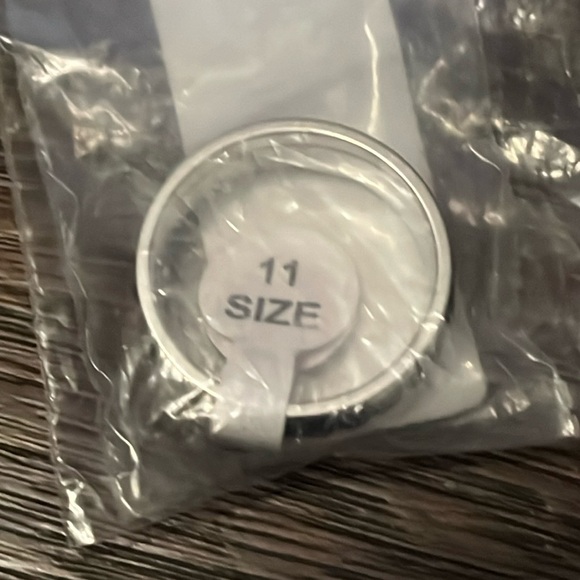 NWT Men's Stainless Steel Chain Spinner Ring - Picture 4 of 7